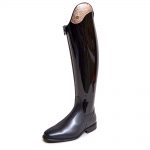 DeNiro Bellini Dressage Patent Black Bonjourno Salmon