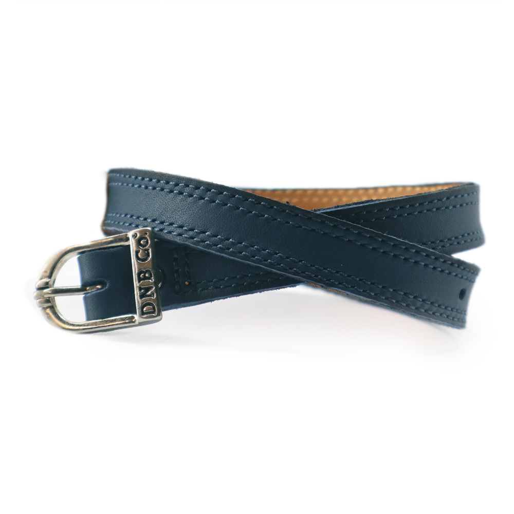 Vitello Blue Spur Straps