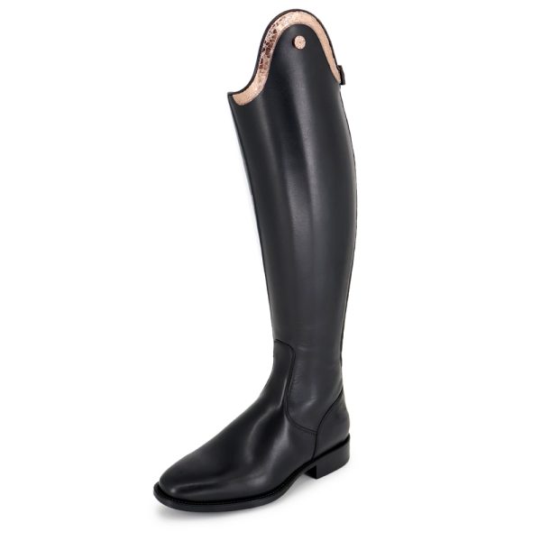 DeNiro Puro Duro Dressage Vitello Black Ice Peach